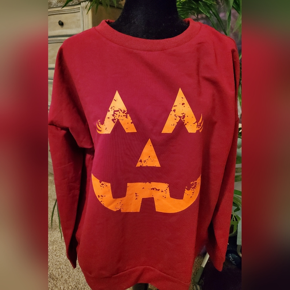 Owin jack ol latern athletic sweatshirt, xl